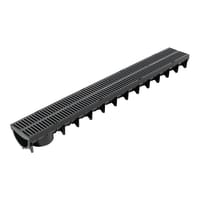 Osma Rainwater Channel Grate 1m Length Black