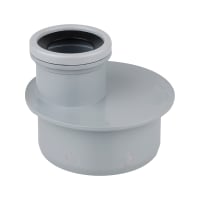 Wavin OsmaSoil Single Socket Reducer 110 x 50mm Grey