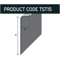 TuffStuff C150 Simulated Lead Flashing Long Leg Grey