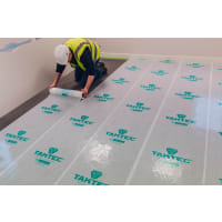 Taktec Carpet Flooring Protection Film 600mm x 100m Roll Spillages 60 Microns 