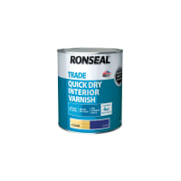 Ronseal Trade Quick Dry Interior Varnish 750ml Clear