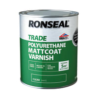 Ronseal Trade Mattcoat Varnish 750ml