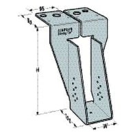 Simpson Strong-Tie Masonry Support Joist Hanger 150 x 75 x 2mm