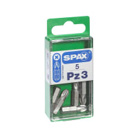 SPAX Driver Bits PZ3 Pack of 5