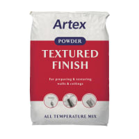 Artex Textured Finish Powder All Temperature Mix 25kg Bag White