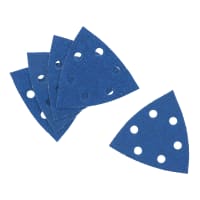 Norton Delta Sanding Sheets Punched 95 x 95mm Blue
