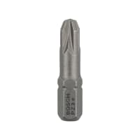 Bosch Screwdriver Bit Extra Hard PZ3 25mm Grey Pack of 3