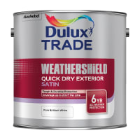 Weathershield Exterior Satin Paint Brilliant