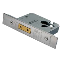 Eurospec Easi-T Euro Profile Deadlock 64mm Satin Stainless Steel