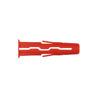 Rawlplug Universal Uno Plug 28 x 6mm Red Pack of 1000