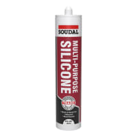 Soudal Multi Purpose Silicone 270ml Brilliant White