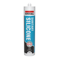 Soudal Sanitary Silicone 290ml White