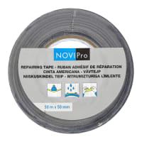 NOVIPro Cloth Tape 50m x 50mm Black
