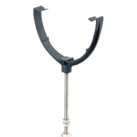 Wavin Osma DeepLine Bow and Pin For Rise and Fall Bracket 113mm Black