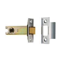 Eurospec Heavy Sprung Tubular Latch 64mm Satin Stainless Steel