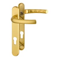 Hoppe Duraplus Tokyo Door Handle Set 220 x 32mm Gold