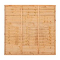 Grange Superior Lap Fence  Panel 0.9 x 1.8m