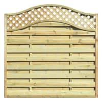 Grange Elite St Meloir 6ft Fence Panel 1.8 x 1.8m