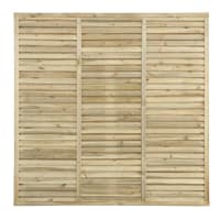 Grange Contemporary Vogue Fence Panel 6ft x 4ft (1.8m x 1.2m)