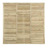 Grange Contemporary Vogue 6ft Fence Panel 1.8 x 1.8m