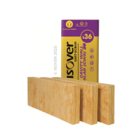 Product image for Isover Cavity Wall Slab 36 1.2m X 455 X 100mm Pack Of 12