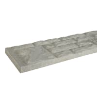 Supreme Concrete Rockfaced Gravel Board 1830 x 305mm x 50mm