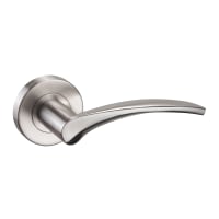 Corvus Door Handle Satin Chrome