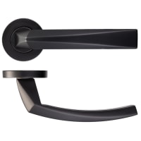 Hercules Door Handle Matt Black