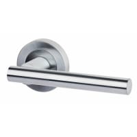 Hyperion Door Handle Satin Chrome