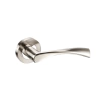 Lupus Door Handle Satin Chrome