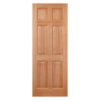 Colonial 6 Panel Hardwood Dowelled Door 915 x 2135mm