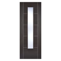 Vancouver Laminated Glazed Dark Grey Door 762 x 1981mm