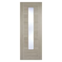 Vancouver Laminated Glazed Light Grey Door 686 x 1981mm