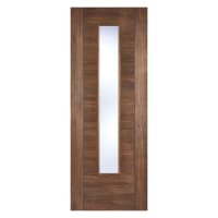 Vancouver Laminated Glazed Walnut Door 1981 x 686 x 35mm