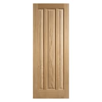 Kilburn 3 Panel Unfinished Oak Door 1981 x 838 x 44mm