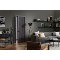 Melbourne Pre-finished Ash Grey Doors 838 x 1981mm