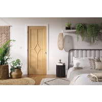 Vancouver 5P Pre-finished Smoked Oak Doors 1981 x 838 x 35mm