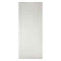 Mexicano External Prefinished White Door 813 x 2032mm