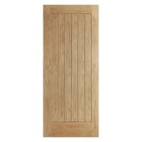 Norfolk Unfinished Oak Door 838 x 1981mm