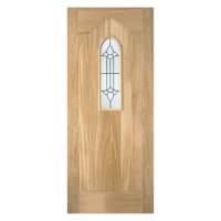 Westminster Unfinished Oak Door 762 x 1981mm