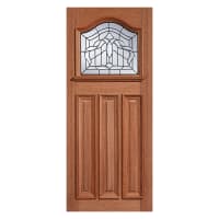 Estate Crown 1 Light Hardwood Door 838 x 1981mm