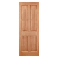 Colonial 4 Panel Hardwood M&T Door 864 x 2083mm