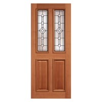 Derby 2 Light Hardwood Door 762 x 1981mm