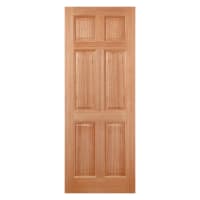 Colonial 6 Panel Hardwood M&T Door 838 x 1981mm