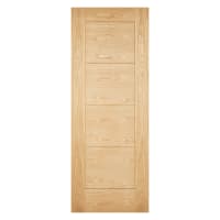 Modica Unfinished Oak Door 838 x 1981mm