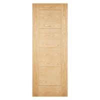 Modica Unfinished Oak Door 762 x 1981mm