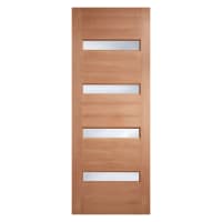 Balham Frosted Glazed Hardwood M&T Door 838 x 1981mm