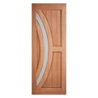 Harrow Frosted Glazed Hardwood M&T Door 813 x 2032mm