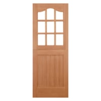 Stable 9 Light Hardwood M&T Door 813 x 2032mm