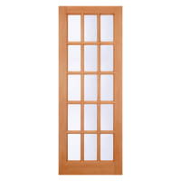 SA 15 Light Hardwood M&T Door 762 x 1981mm